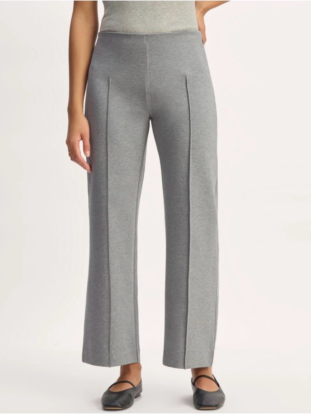 EVERLANE The Dream Trouser in Gray Women's M